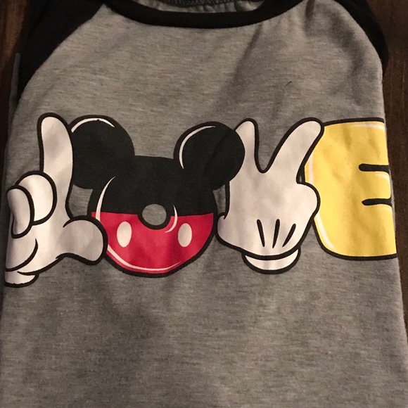 Disney Tops - Disney Mickey Mouse Love Shirt